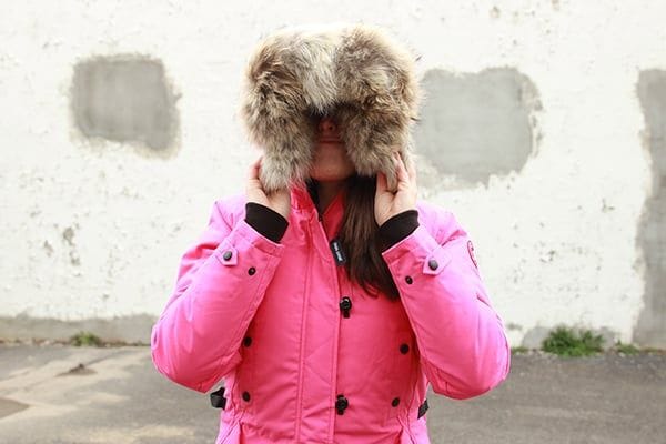 Canada goose 2025 kensington parka pink