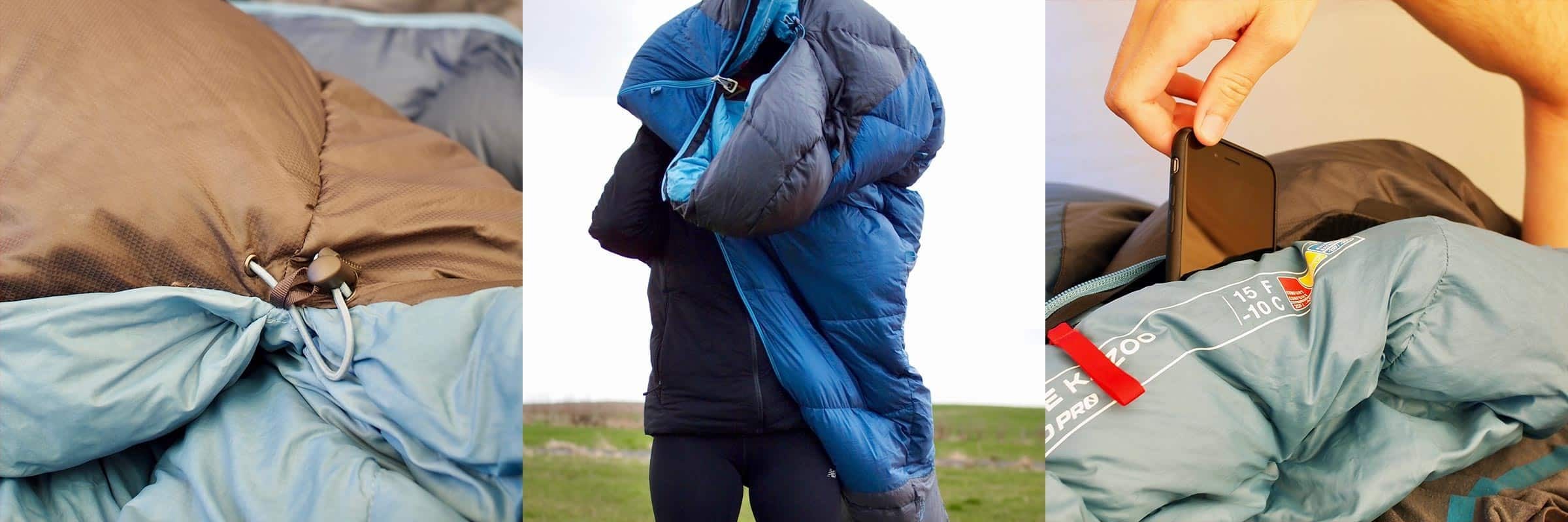 blue kazoo sleeping bag