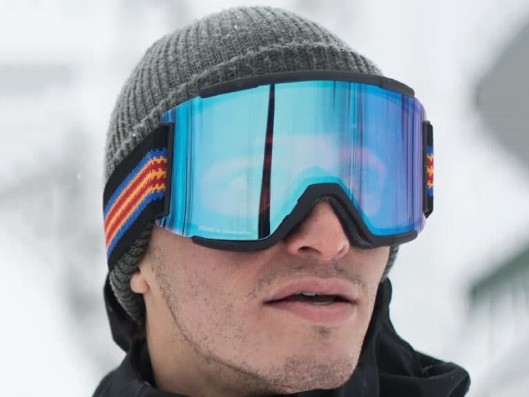 out of snow goggles