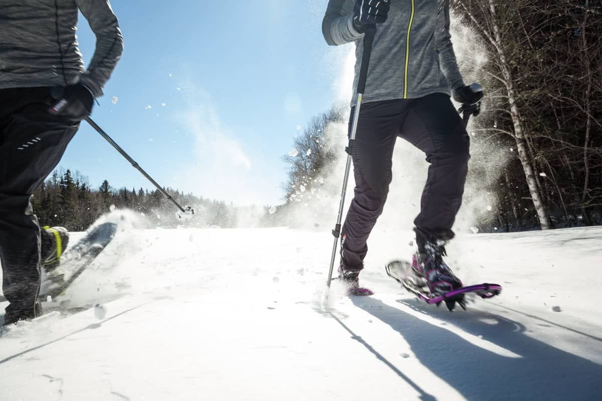 Snowshoeing